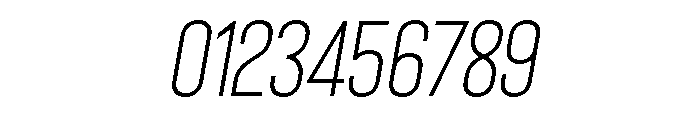 Bison Semi Light Italic Font OTHER CHARS