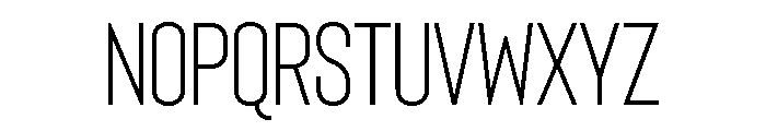 Bison Semi Light Font LOWERCASE