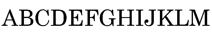 BJCree Regular Font UPPERCASE