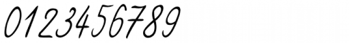 Bjarne Handwriting Font OTHER CHARS