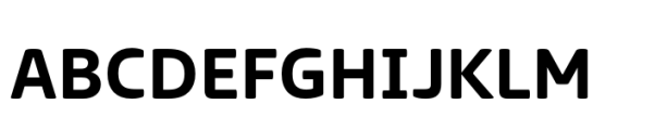 Bjorn Pro Bold Font UPPERCASE