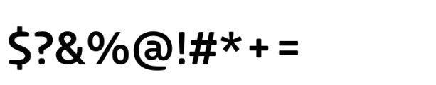 Bjorn Pro Medium Font OTHER CHARS