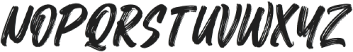 BKR BRUSHEEL otf (400) Font UPPERCASE