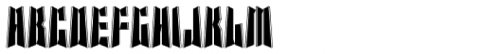 BK Monolith 3D Font LOWERCASE