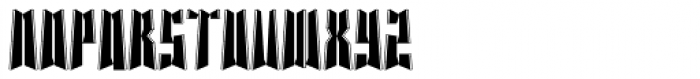 BK Monolith 3D Font LOWERCASE