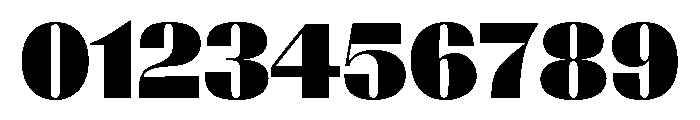 Blaacck Regular Font OTHER CHARS