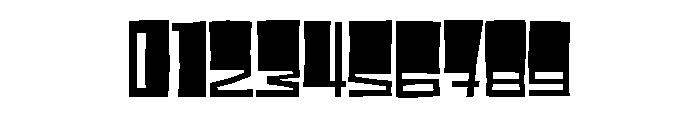 Black Pack VF Condensed Light Font OTHER CHARS