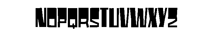 Black Pack VF Condensed Light Font LOWERCASE