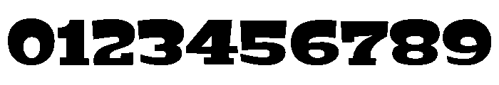 Black Pack Variable Regular Font OTHER CHARS