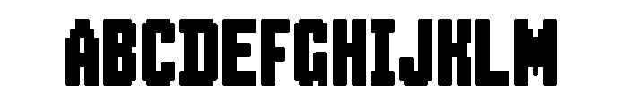BlahBlah Soft Font UPPERCASE