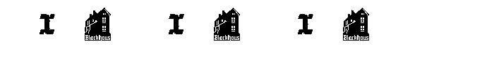 Blackhaus Alt Bold Font OTHER CHARS
