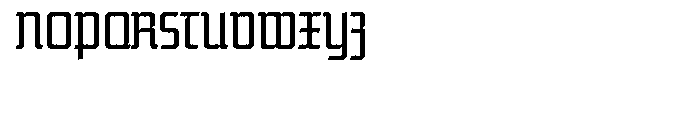 Blackhaus Font UPPERCASE
