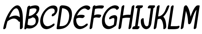 Blimpy-CondensedRegular Font UPPERCASE