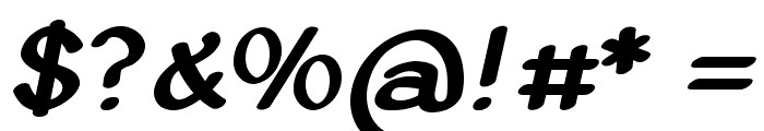 BlimpyBold Font OTHER CHARS