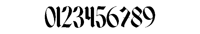 BLACKLOTTERY-Regular Font OTHER CHARS