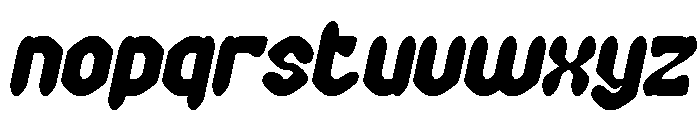 BLACKSMITH Bold Italic Font LOWERCASE