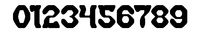 BLACKSMITH Bold Font OTHER CHARS