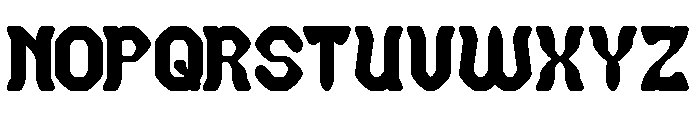 BLACKSMITH Bold Font UPPERCASE