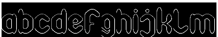 BLACKSMITH-Hollow-Inverse FONT