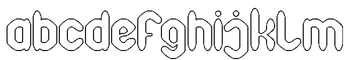 BLACKSMITH-Hollow FONT