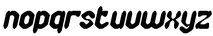 BLACKSMITH Italic Font LOWERCASE