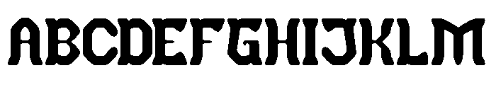 BLACKSMITH Font UPPERCASE