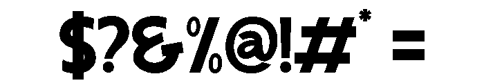 BLAPEROOM-Regular Font OTHER CHARS