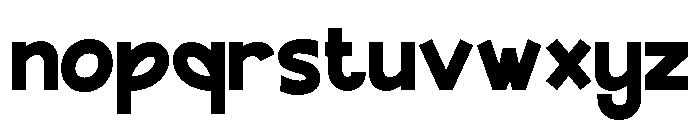 BLAPEROOM-Regular Font LOWERCASE