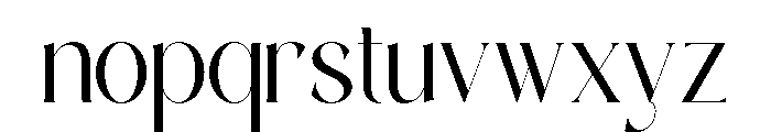 BLASTIGO Regular Font LOWERCASE
