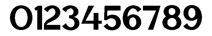 BLESON VOOZART Bold Font OTHER CHARS