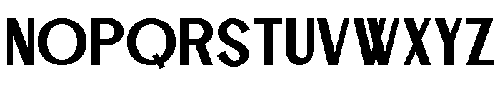 BLESON VOOZART Bold Font UPPERCASE