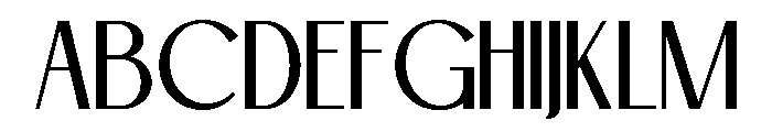 BLESON VOOZART Extra Light Font UPPERCASE