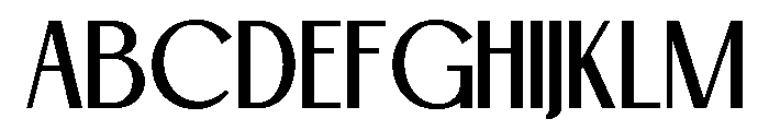BLESON VOOZART Light Font UPPERCASE