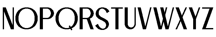 BLESON VOOZART Light Font UPPERCASE
