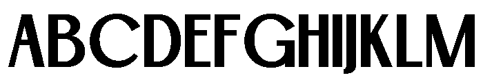 BLESON VOOZART Semi Bold Font UPPERCASE