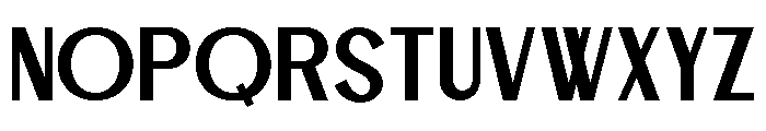BLESON VOOZART Semi Bold Font UPPERCASE