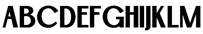 BLESONVOOZART-Bold Font UPPERCASE