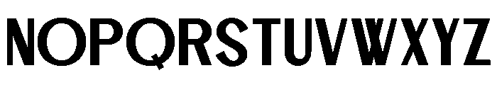 BLESONVOOZART-Bold Font UPPERCASE