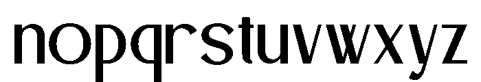 BLESONVOOZART-Light Font LOWERCASE