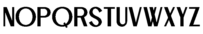 BLESONVOOZART-Medium Font UPPERCASE
