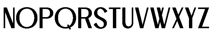 BLESONVOOZART-Regular Font UPPERCASE