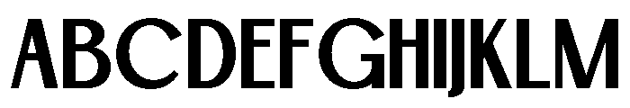 BLESONVOOZART-SemiBold Font UPPERCASE
