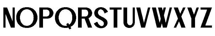BLESONVOOZART-SemiBold Font UPPERCASE