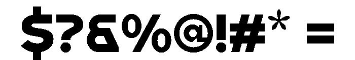 BLINKO Regular Font OTHER CHARS