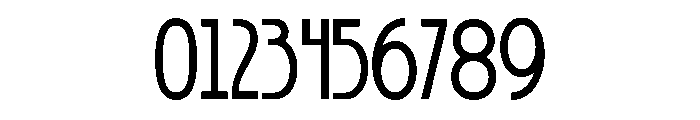 BLOCENT-Regular Font OTHER CHARS