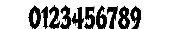 BLOOD MOON Regular Font OTHER CHARS