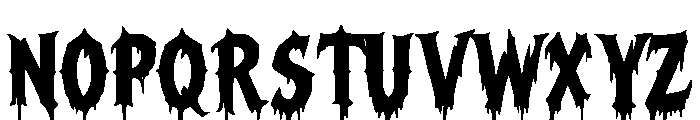 BLOOD MOON Regular Font UPPERCASE