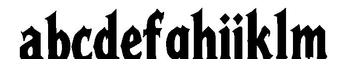BLOOD MOON Regular FONT