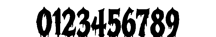 BLOODMOON-Regular Font OTHER CHARS