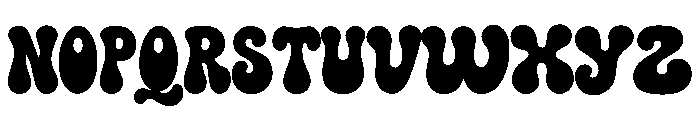 BLOVANA Font UPPERCASE